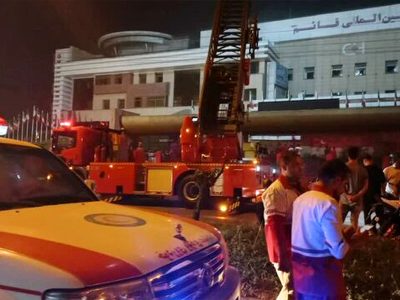 تعداد فوتی های آتش سوزی بیمارستان قائم به ده نفر رسید!
